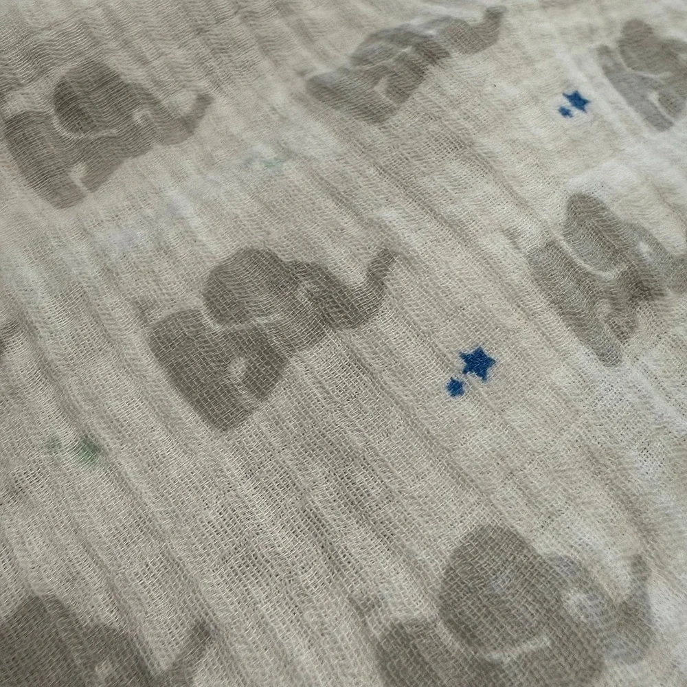 Aden‎ & Anais cotton baby blanket elephants